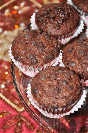 Tarçınlı ve Çikolatalı Muffin